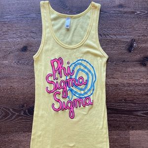 Phi Sigma Sigma tank top